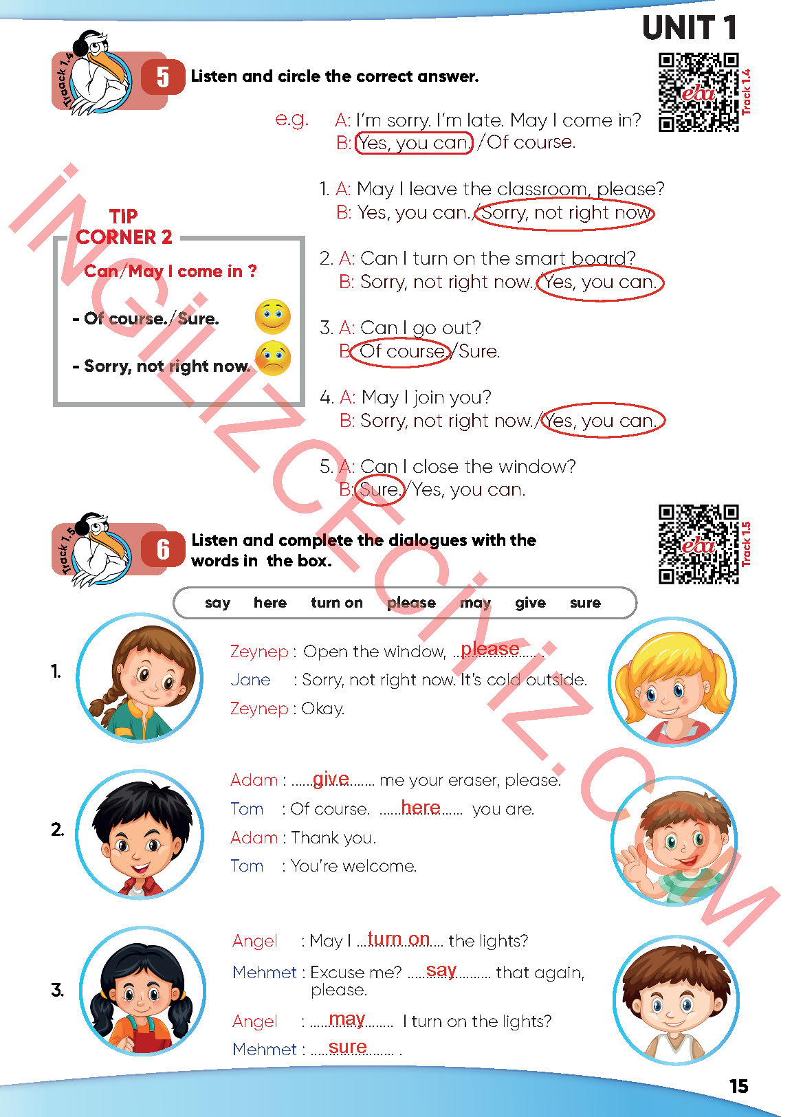 4-sinif-ingilizce-meb-yayinlari-ders-kitabi-sayfa-15-cevaplari 4. Sınıf İngilizce Meb Yayınları Ders Kitabı Sayfa 15 Cevapları