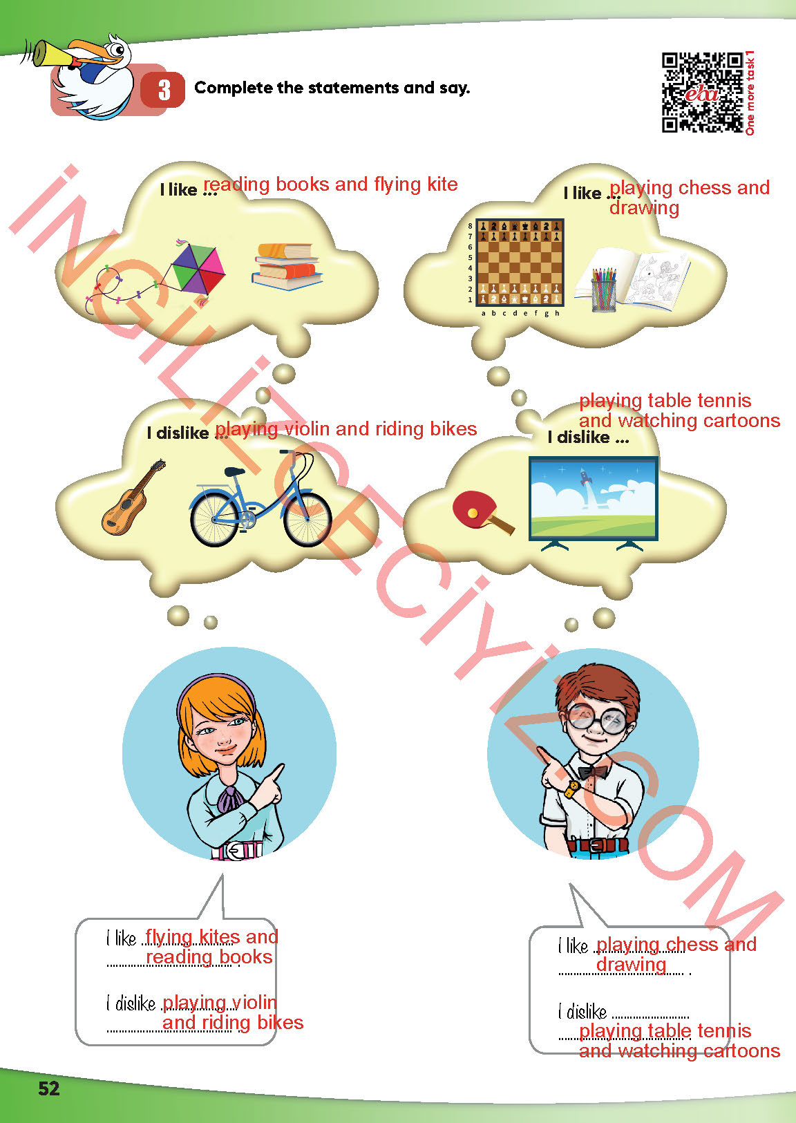 4-sinif-ingilizce-meb-yayinlari-ders-kitabi-sayfa-52-cevaplari 4. Sınıf İngilizce Meb Yayınları Ders Kitabı Sayfa 52 Cevapları