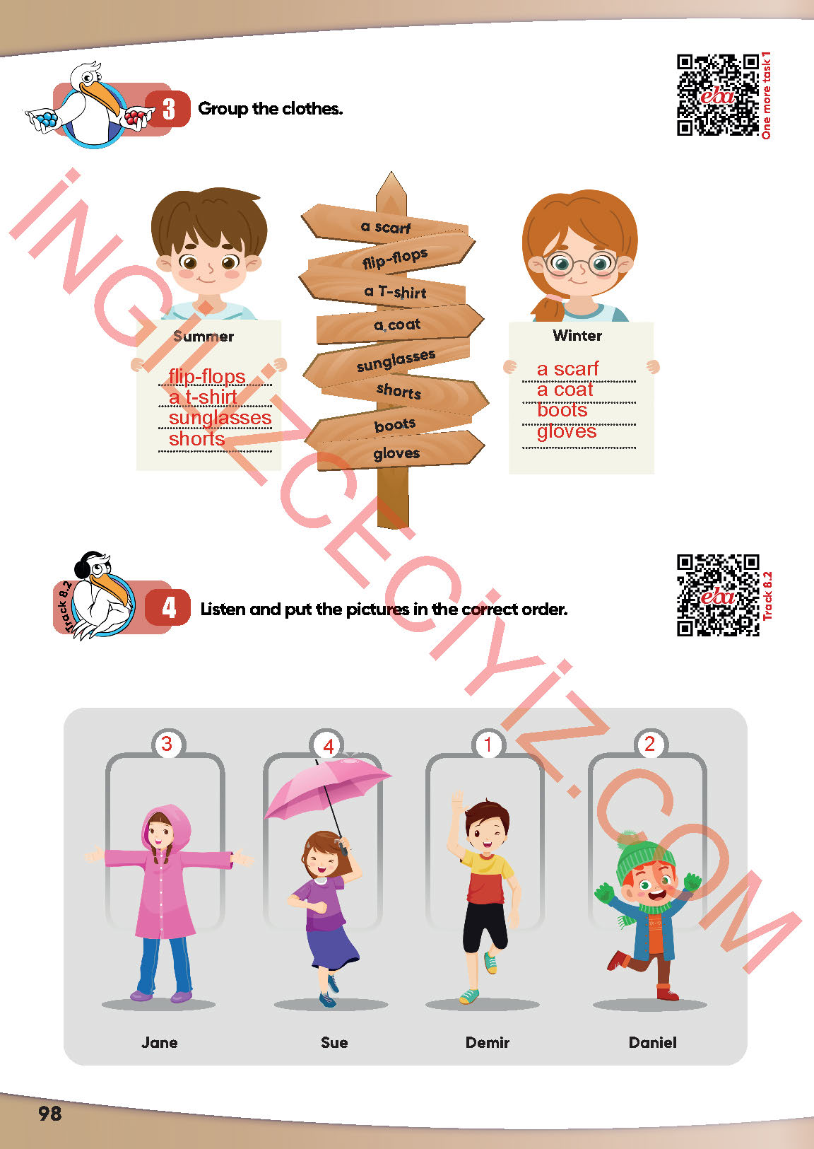 4-sinif-ingilizce-meb-yayinlari-ders-kitabi-sayfa-98-cevaplari 4. Sınıf İngilizce Meb Yayınları Ders Kitabı Sayfa 98 Cevapları