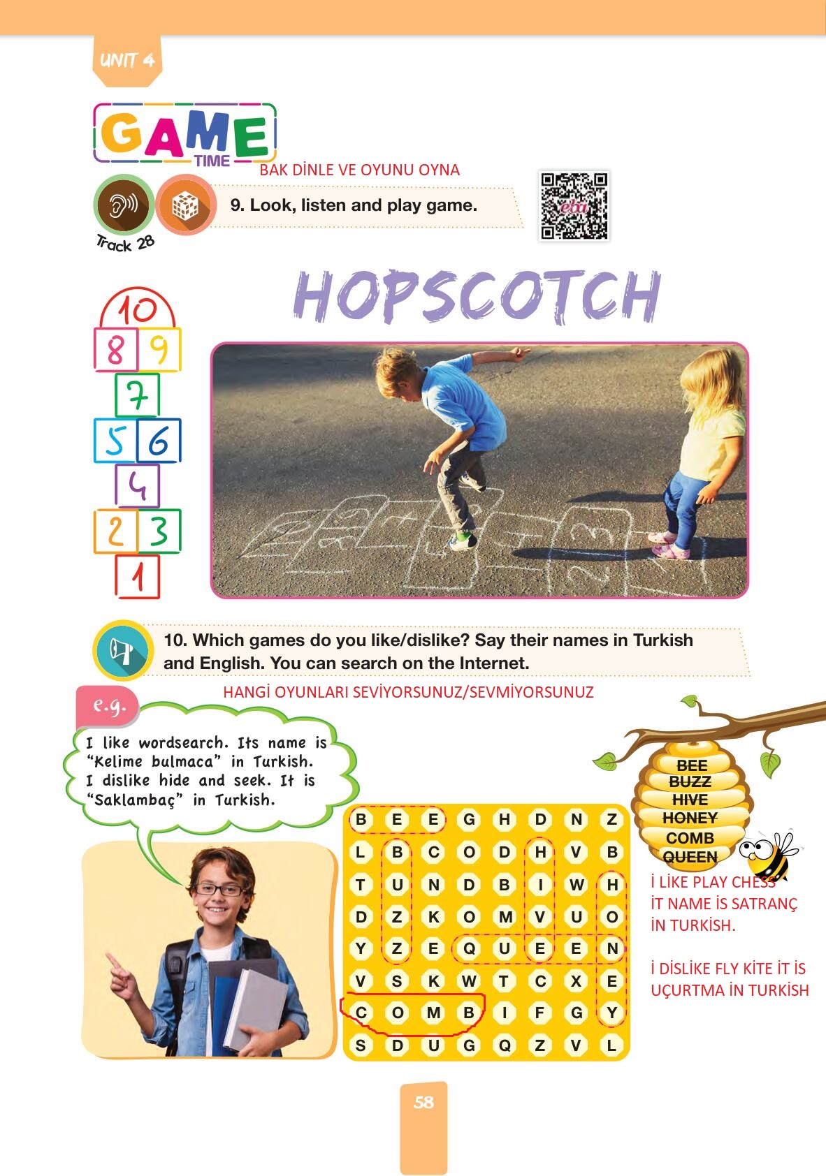 4-sinif-ingilizce-pasifik-yayinlari-ders-kitabi-sayfa-58-cevaplari 4. Sınıf İngilizce Pasifik Yayınları Ders Kitabı Sayfa 58 Cevapları