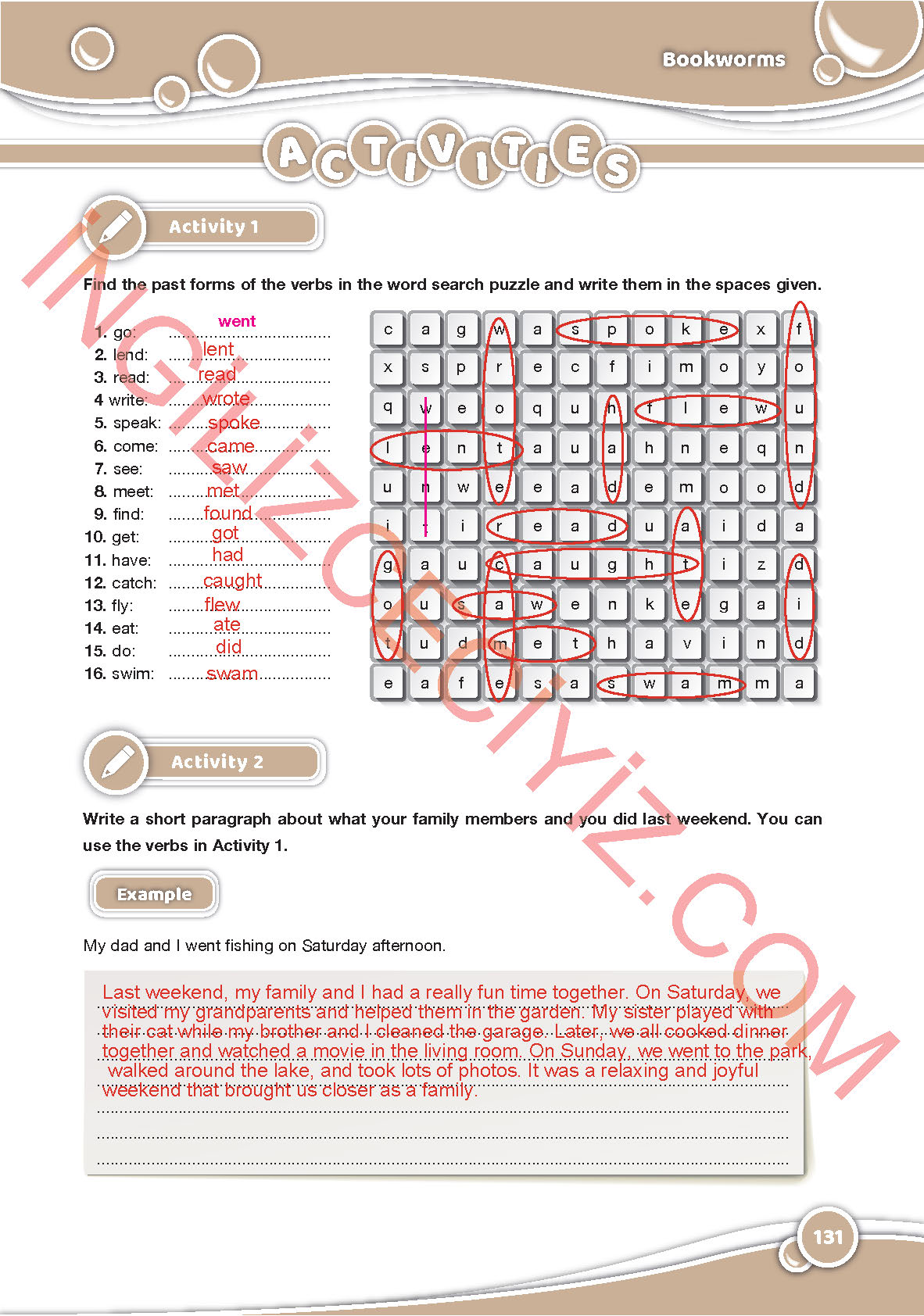 6-sinif-ingilizce-ozgun-yayinlari-ders-kitabi-sayfa-131-cevaplari 6. Sınıf İngilizce Özgün Yayınları Ders Kitabı Sayfa 131 Cevapları