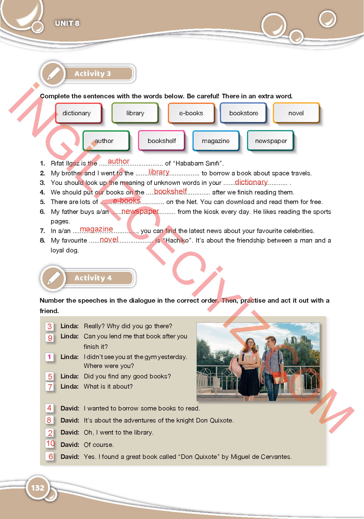6-sinif-ingilizce-ozgun-yayinlari-ders-kitabi-sayfa-132-cevaplari 6. Sınıf İngilizce Özgün Yayınları Ders Kitabı Sayfa 132 Cevapları