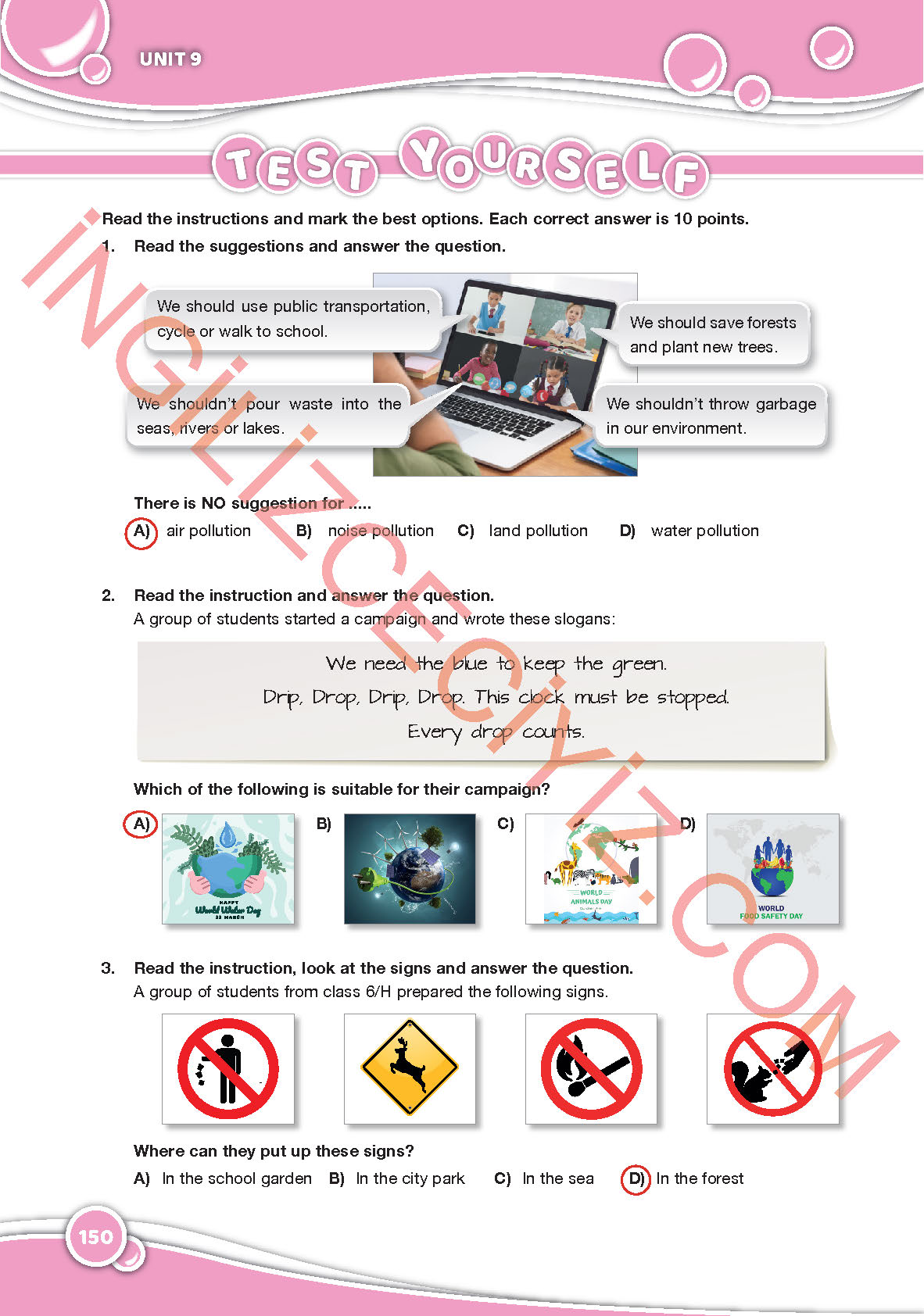6-sinif-ingilizce-ozgun-yayinlari-ders-kitabi-sayfa-150-cevaplari 6. Sınıf İngilizce Özgün Yayınları Ders Kitabı Sayfa 150 Cevapları