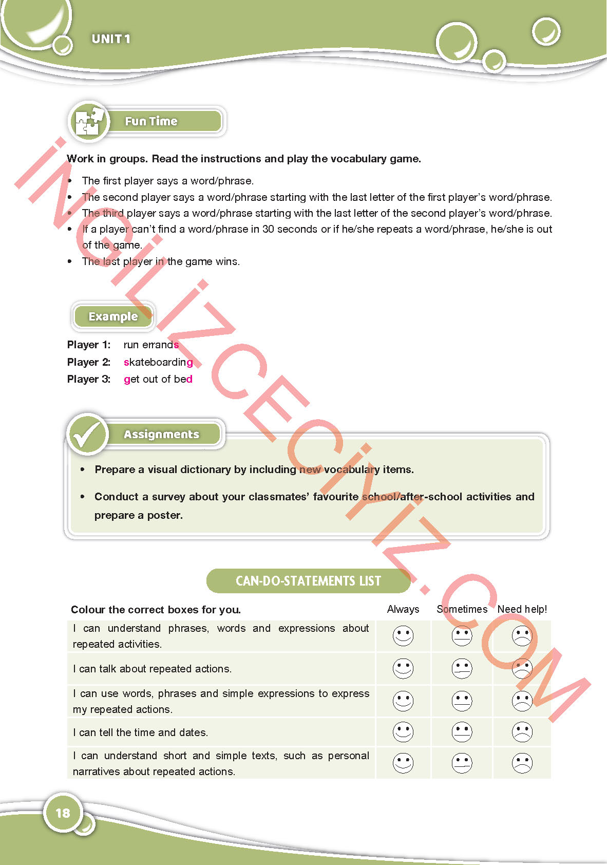 6-sinif-ingilizce-ozgun-yayinlari-ders-kitabi-sayfa-18-cevaplari 6. Sınıf İngilizce Özgün Yayınları Ders Kitabı Sayfa 18 Cevapları