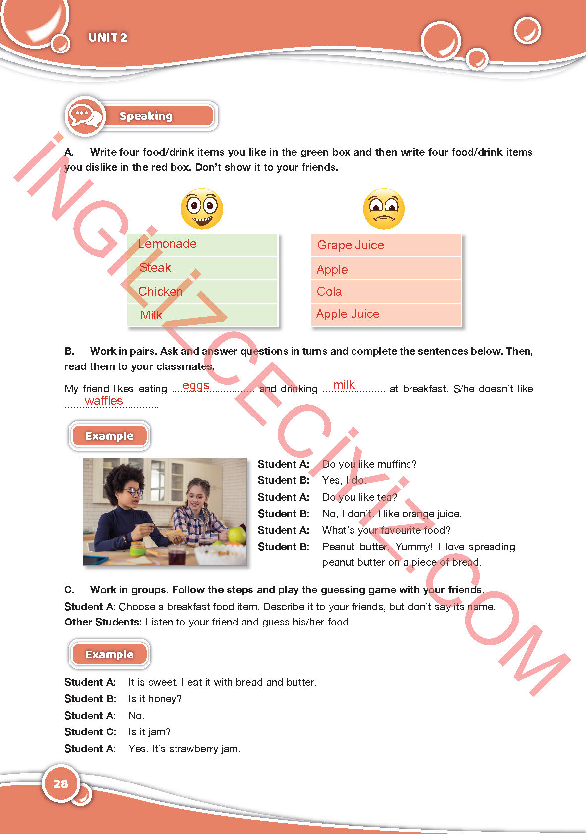6-sinif-ingilizce-ozgun-yayinlari-ders-kitabi-sayfa-28-cevaplari 6. Sınıf İngilizce Özgün Yayınları Ders Kitabı Sayfa 28 Cevapları