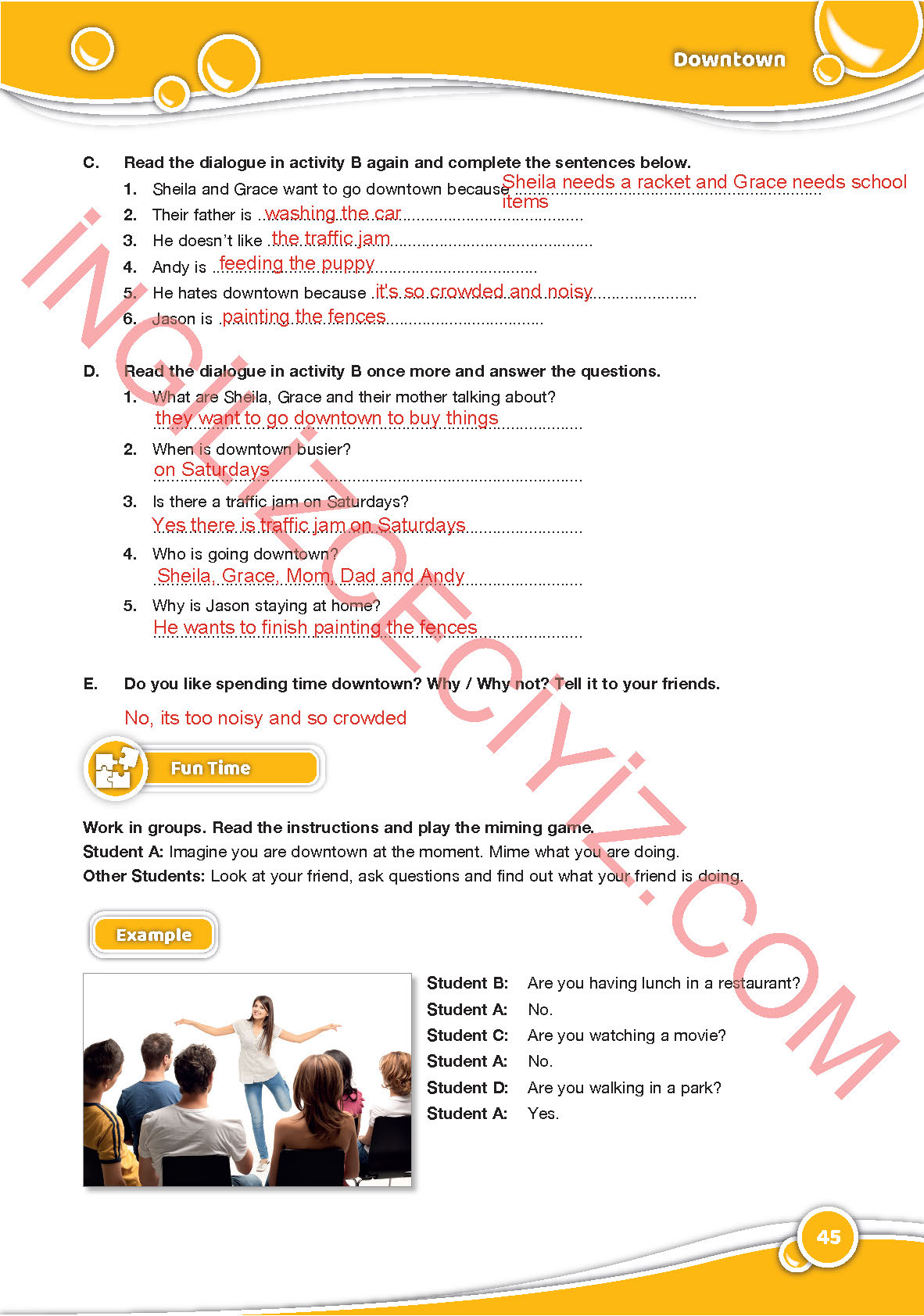 6-sinif-ingilizce-ozgun-yayinlari-ders-kitabi-sayfa-45-cevaplari 6. Sınıf İngilizce Özgün Yayınları Ders Kitabı Sayfa 45 Cevapları