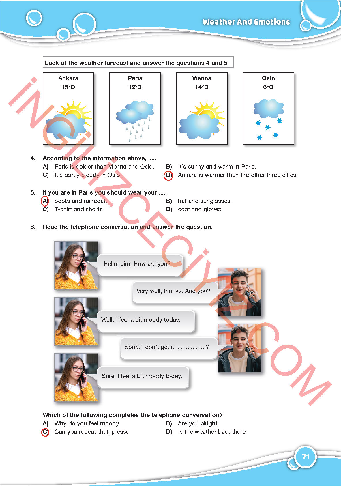 6-sinif-ingilizce-ozgun-yayinlari-ders-kitabi-sayfa-71-cevaplari 6. Sınıf İngilizce Özgün Yayınları Ders Kitabı Sayfa 71 Cevapları