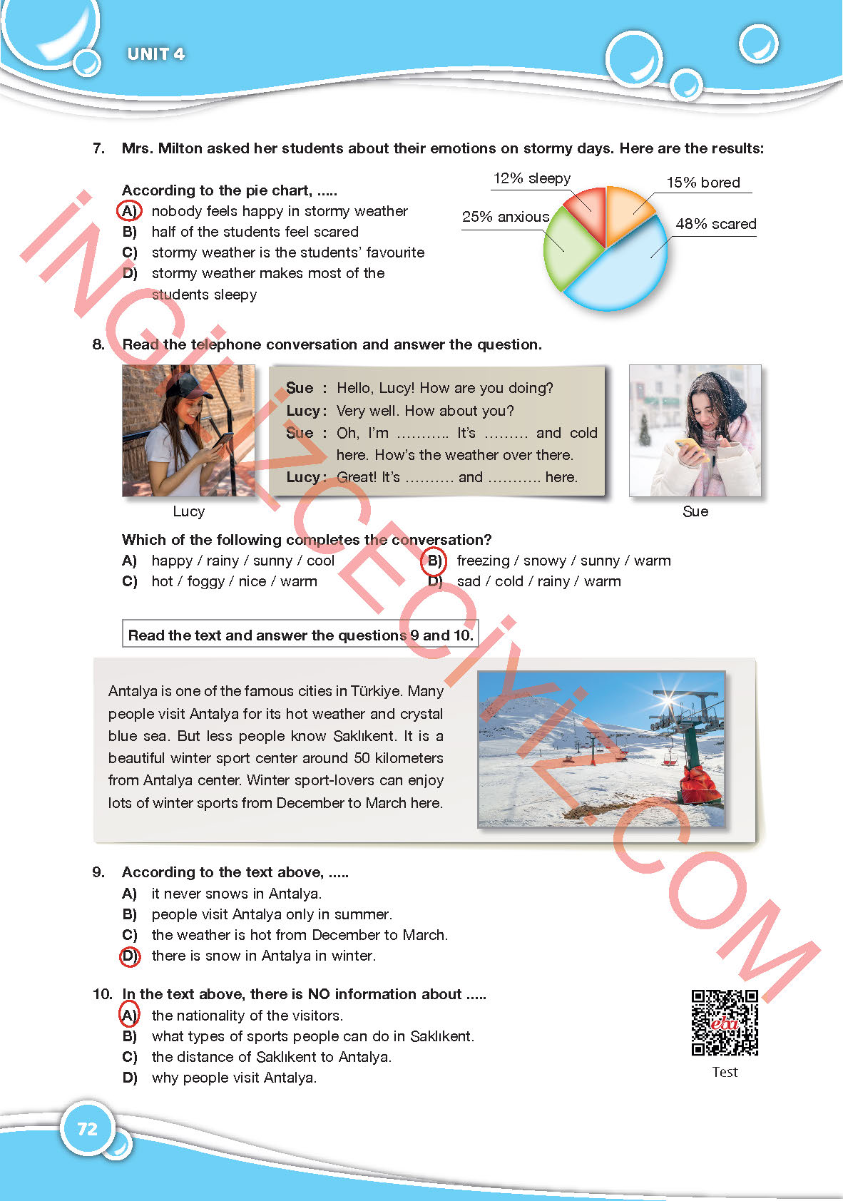 6-sinif-ingilizce-ozgun-yayinlari-ders-kitabi-sayfa-72-cevaplari 6. Sınıf İngilizce Özgün Yayınları Ders Kitabı Sayfa 72 Cevapları