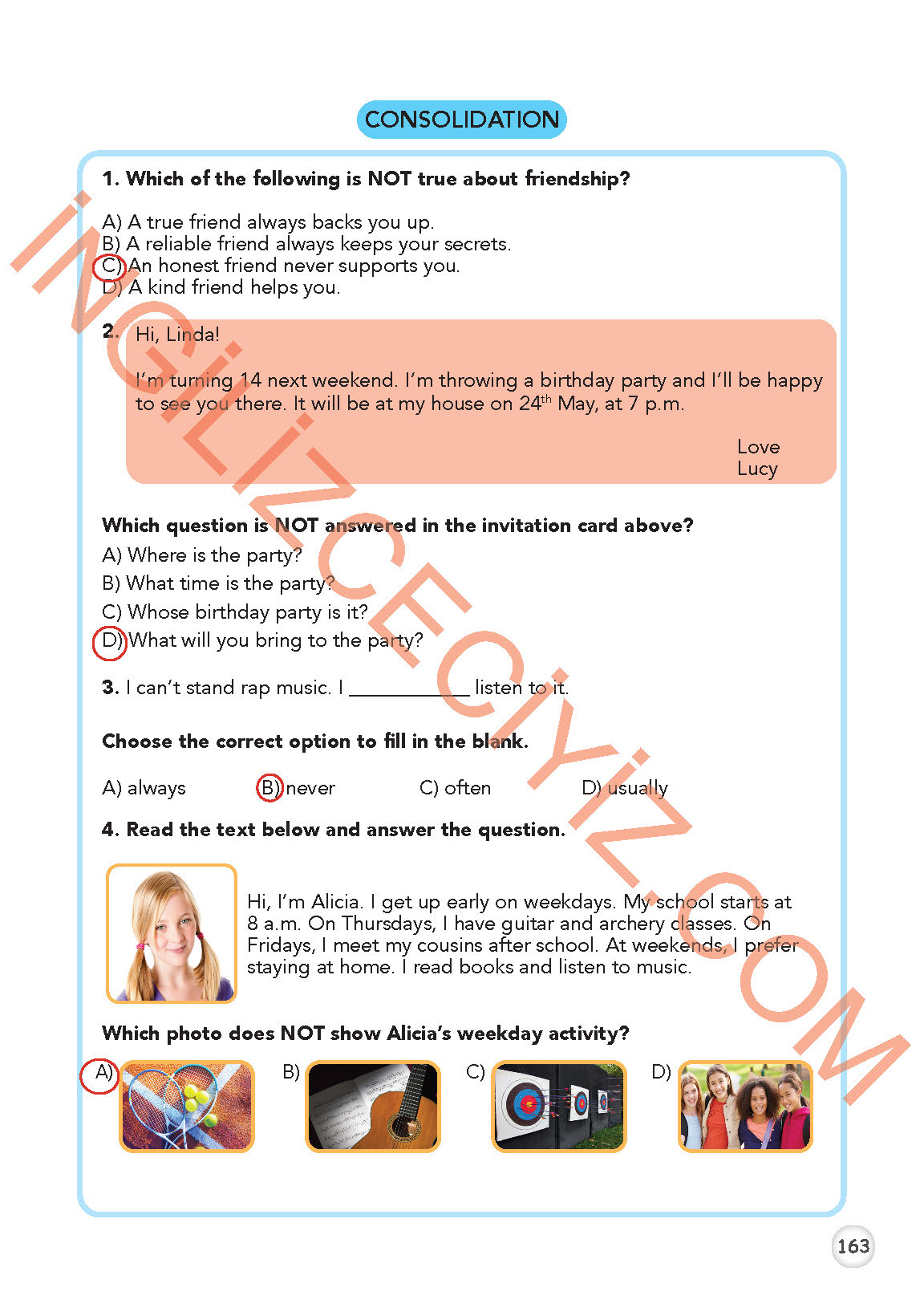 8-sinif-ingilizce-meb-yayinlari-ders-kitabi-sayfa-163-cevaplari 8. Sınıf İngilizce Meb Yayınları Ders Kitabı Sayfa 163 Cevapları